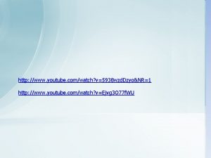 En: https://www.youtube.com/watch?v=lwey1acmhji En: https://www.youtube.com/watch?v=lwey1acmhji