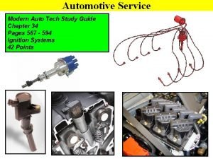 Chapter 34 ignition system technology