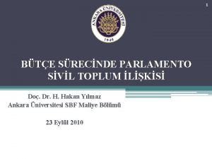 1 BTE SRECNDE PARLAMENTO SVL TOPLUM LKS Do