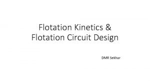 Kinetics flotation reagents