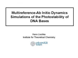 MultireferenceAb Initio Dynamics Simulations of the Photostability of