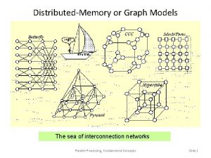 DistributedMemory or Graph Models The sea of interconnection