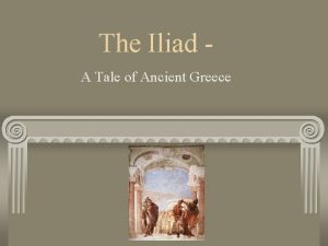 Epic greek tale that's paired with the iliad
