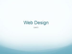 Identify the design unit