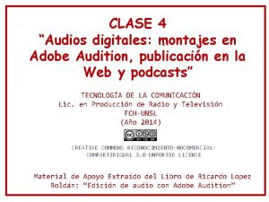 Adobe audition 4