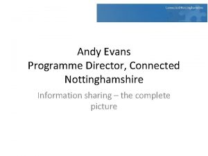 Connected nottinghamshire Connected nottinghamshire