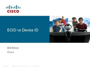 Cisco bill to id