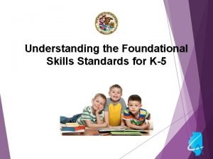 Foundational skills definition