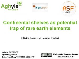 Continental shelves as potential trap of rare earth