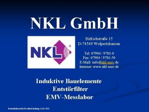 Nkl wolpertshausen