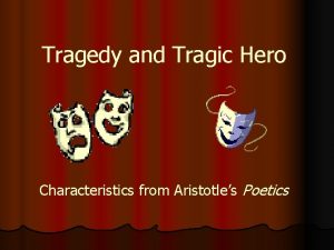 Aristotle's poetics tragic hero