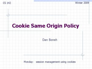 Same origin policy cookies