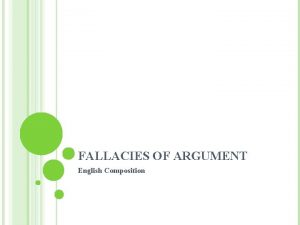Fallacy composition