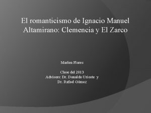 Ignacio manuel altamirano clemencia