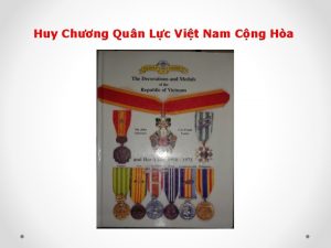 Huy Chng Qun Lc Vit Nam Cng Ha