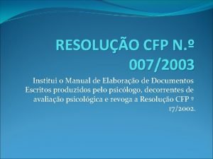 Declaração psicologico