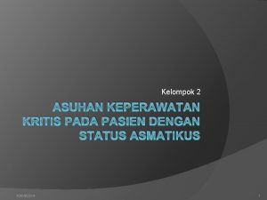 Askep status asmatikus