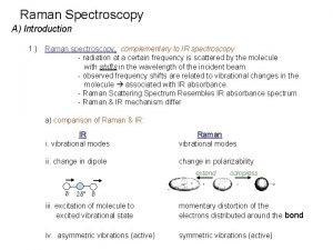 Difference between ir and raman spectroscopy