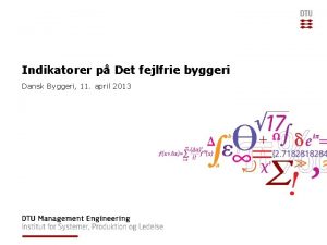 Dansk byggeri kvalitetssikring Dansk byggeri kvalitetssikring