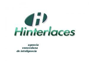 agencia venezolana de inteligencia HINTERLACES MONITOR SOCIOPOLITICO TENDENCIAS