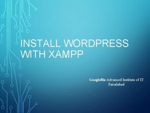Xampp google drive
