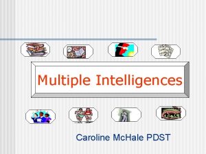 Multiple Intelligences Caroline Mc Hale PDST Multiple Intelligences