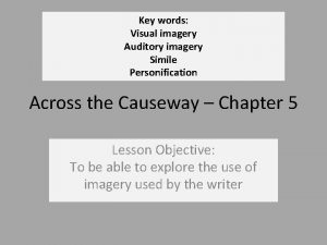 Auditory imagery examples