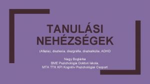 Felszíni diszlexia