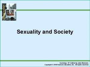 Sexuality and Society Sociology 13 h Edition by