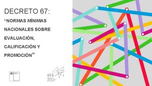 Decreto 67 resumen