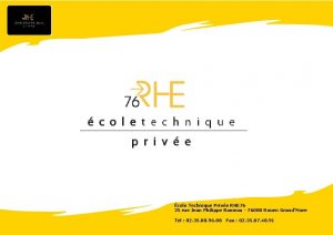 cole Technique Prive RHE 76 25 rue Jean