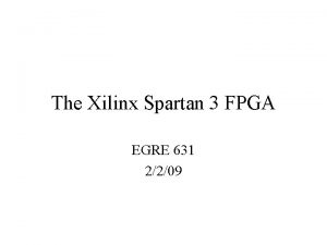 Spartan 3e