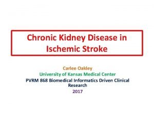 Chronic kidney disease near oakley