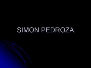 Simon pedroza