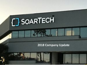 2018 Company Update 1 Soar Technology Inc Proprietary