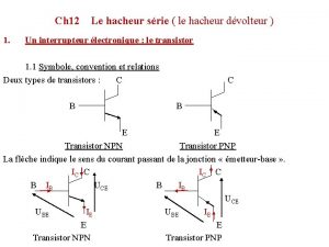 Symbole hacheur