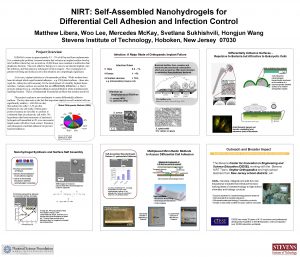 NIRT SelfAssembled Nanohydrogels for Differential Cell Adhesion and