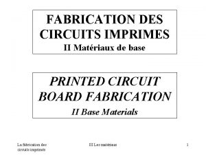 Thermosets stratifié