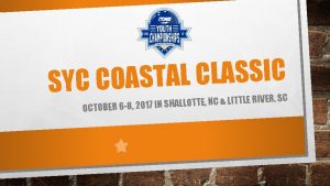 Syc coastal classic