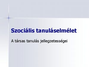 Obszervációs tanulás