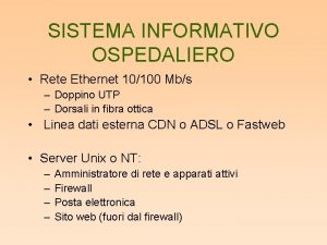 Sistema informativo radiologico