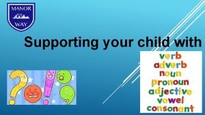 Supporting your child with In Year 4 we