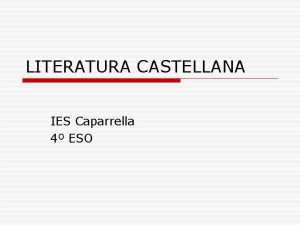 Ies caparrella