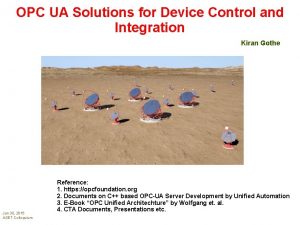 Opc ua device integration