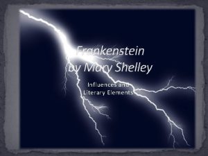 Frankenstein gothic novel