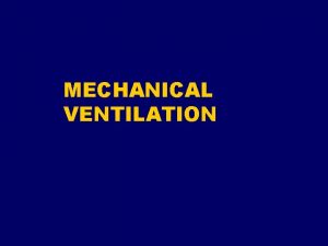 Peep ventilator Peep ventilator