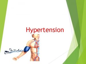 Definition of hypertension
