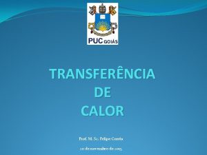 Transferência de calor