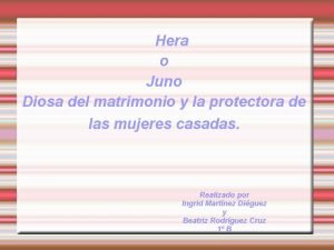 Hera atributos