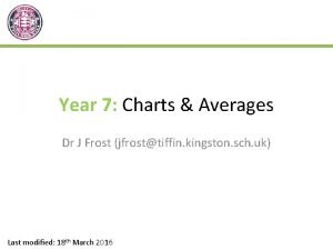 Dr frost averages